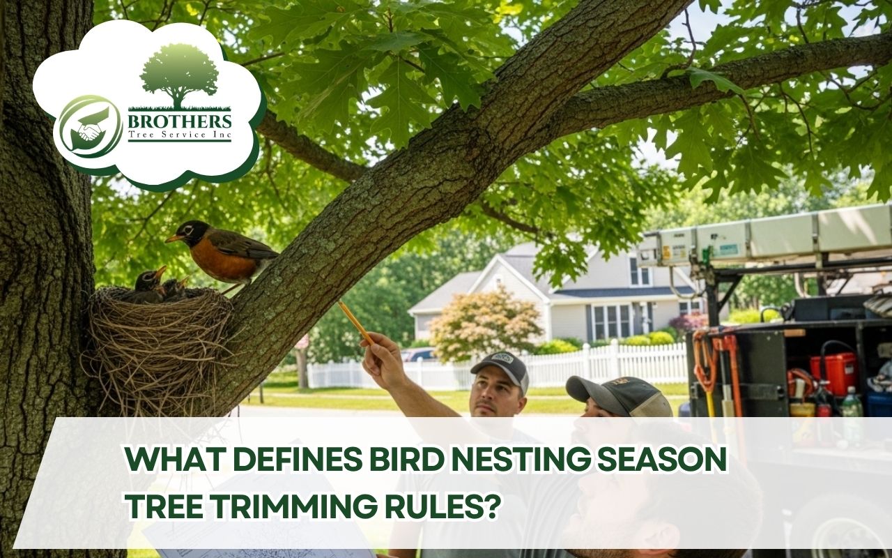 bird nesting season tree trimming rules in San Diego for safe planning